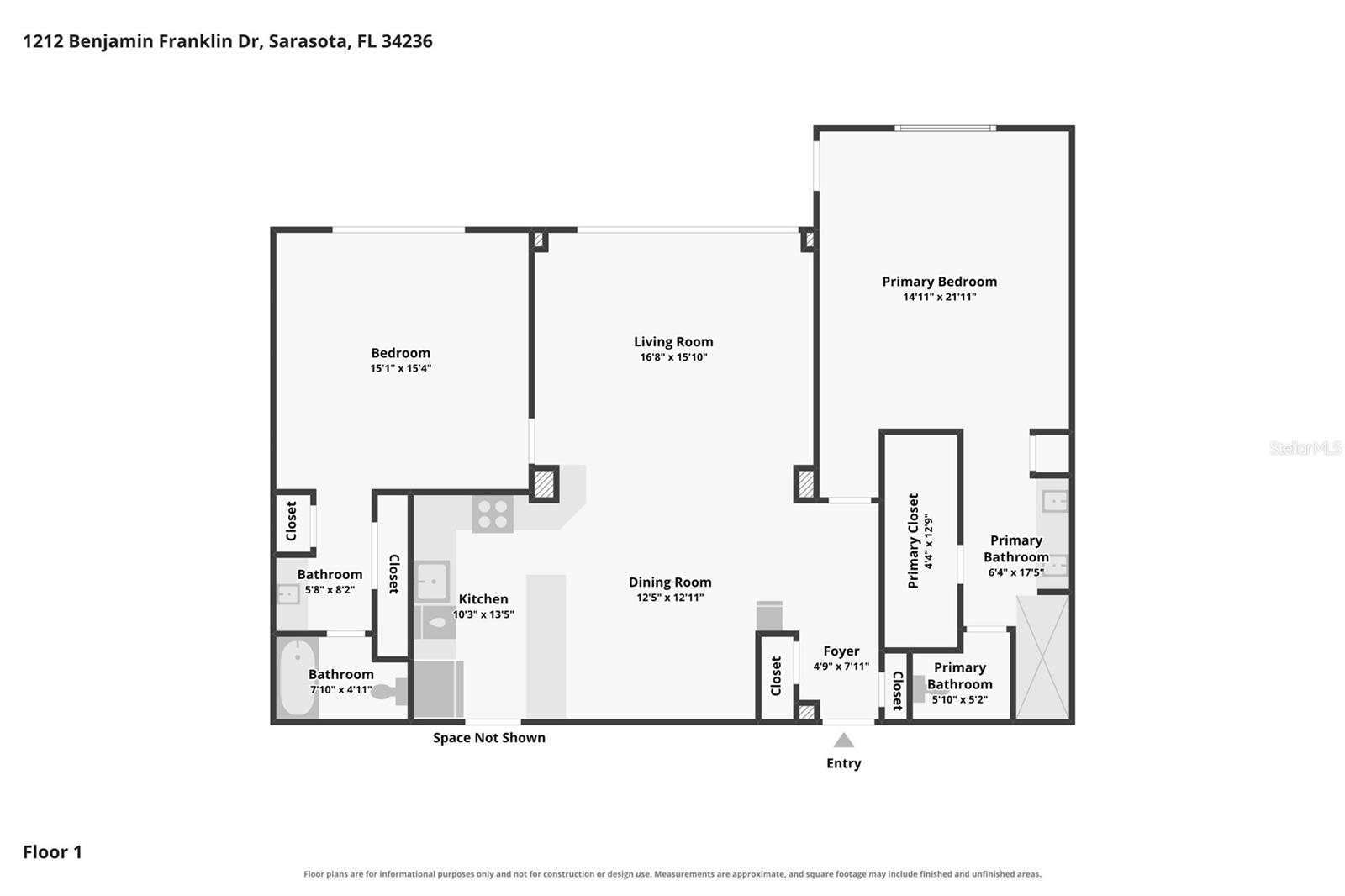 1212 BENJAMIN FRANKLIN DR #206 — photo 10