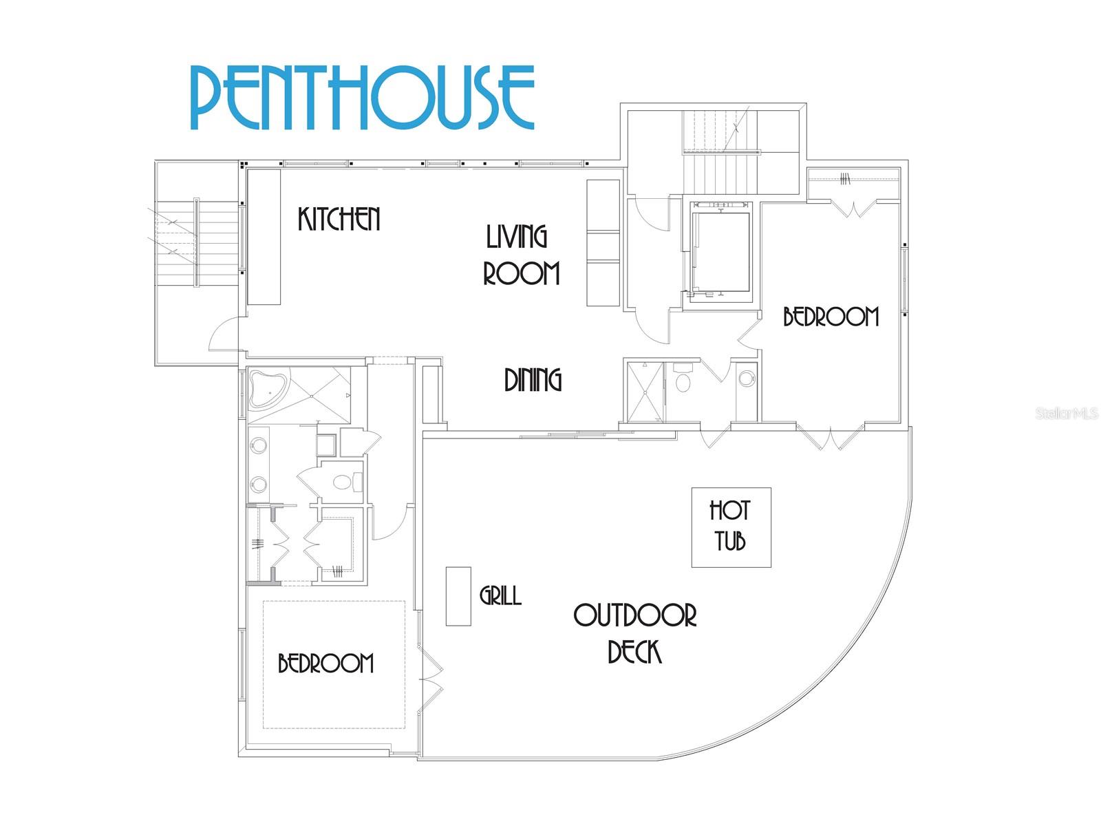 1140 SEASIDE DR #301 & Penthouse — photo 42