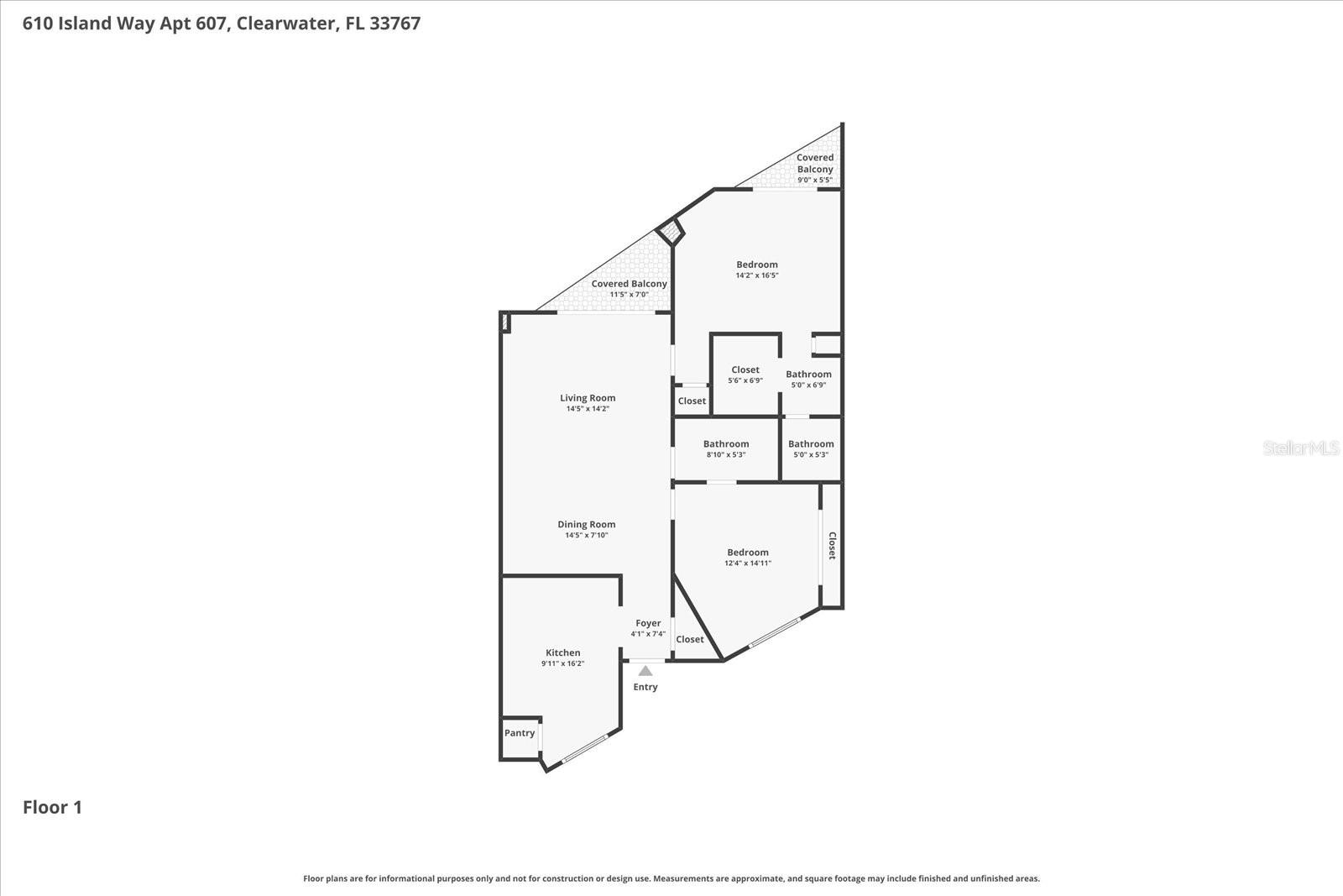610 ISLAND WAY #607 — photo 32