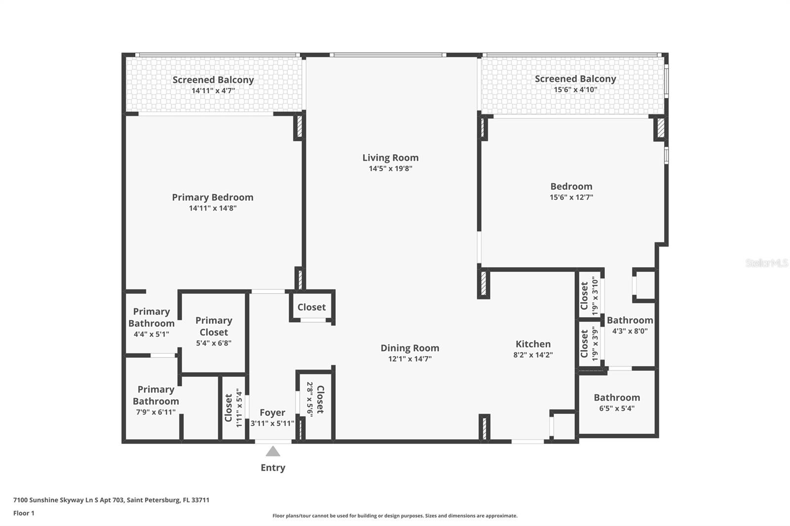 7100 SUNSHINE SKYWAY LN S #703 — photo 50