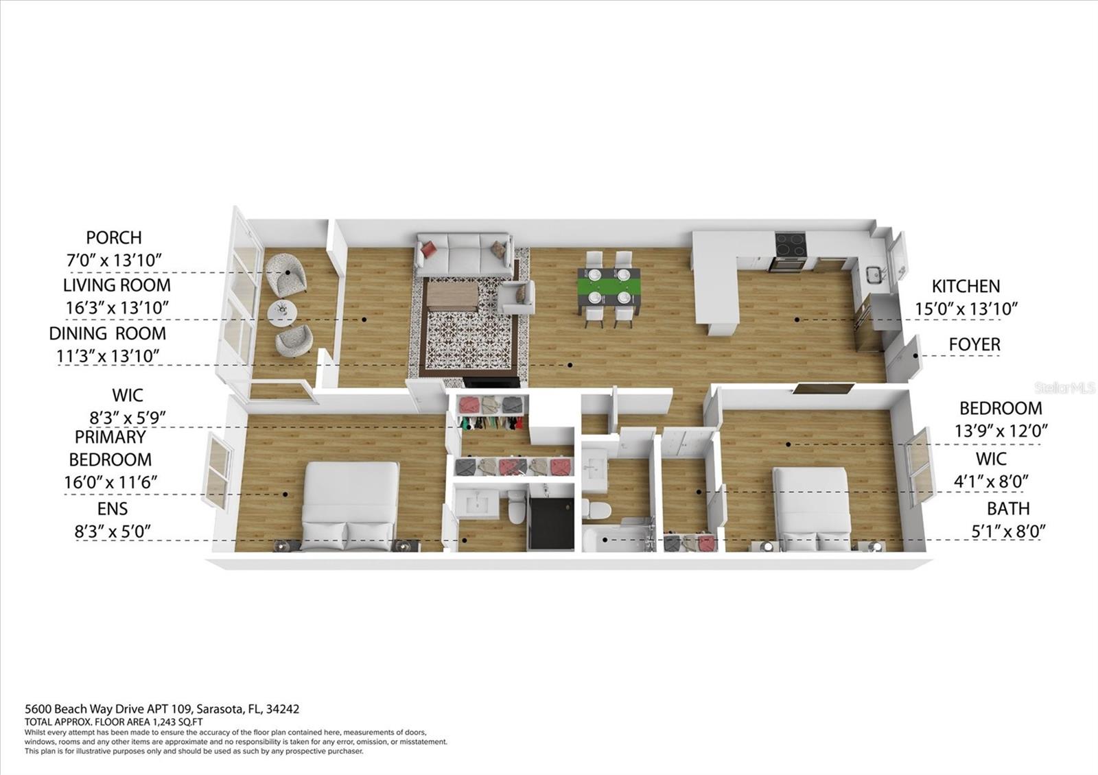 5600 BEACH WAY DR #109 — photo 40