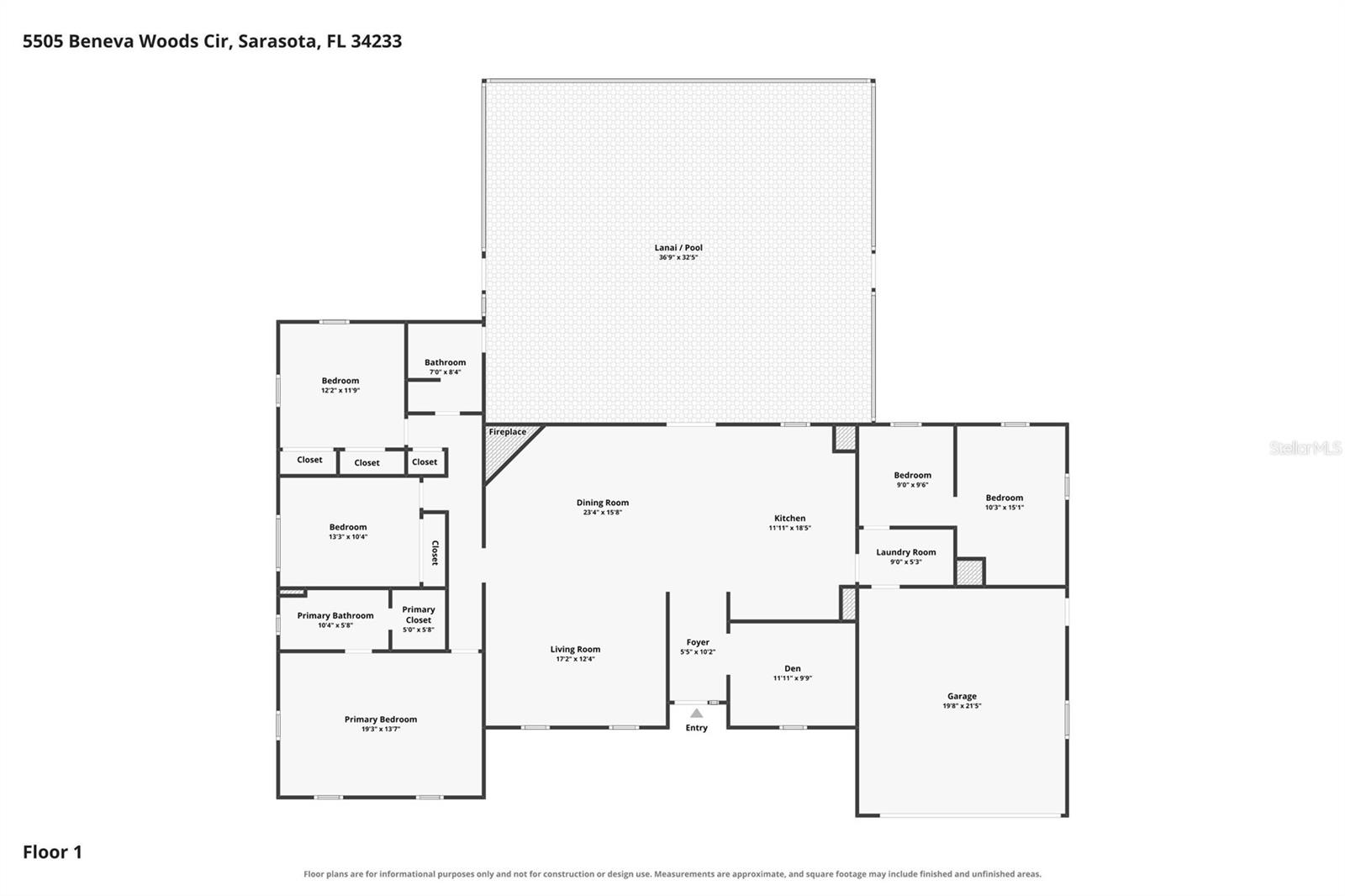 5505 BENEVA WOODS CIR — photo 38