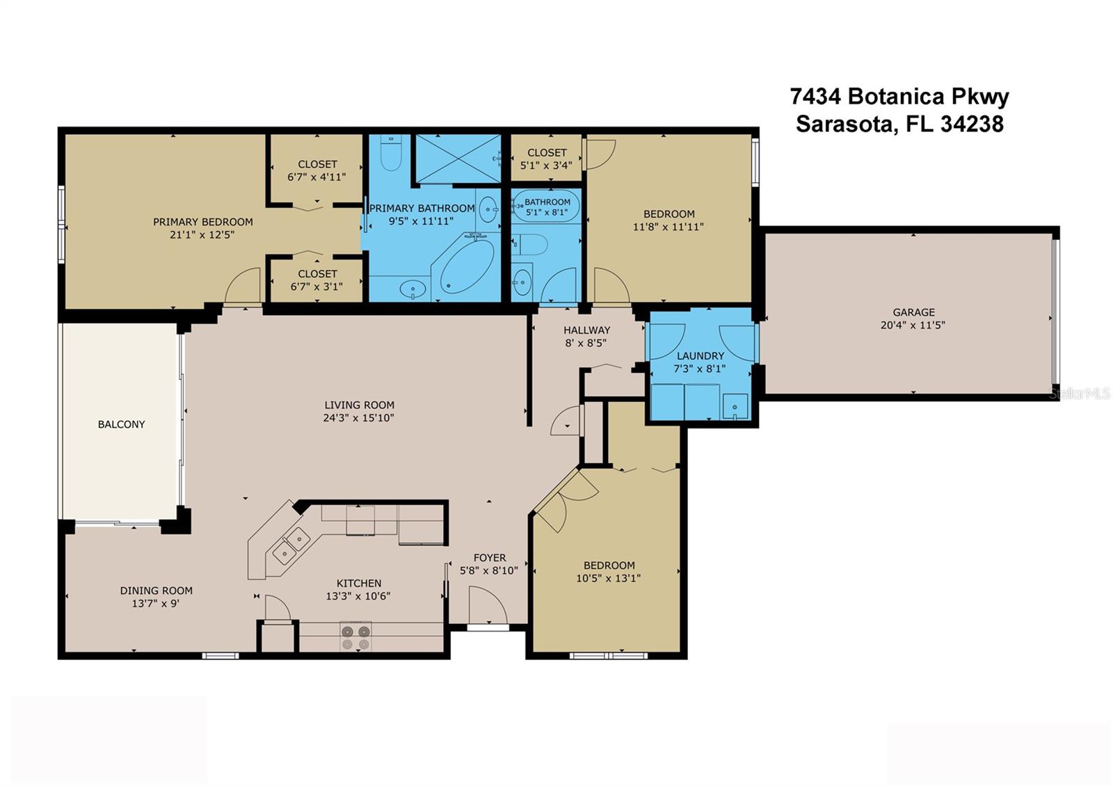 7434 BOTANICA PKWY #101 — photo 25