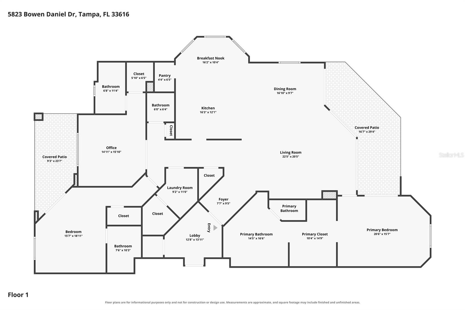 5823 BOWEN DANIEL DR #1501 — photo 73