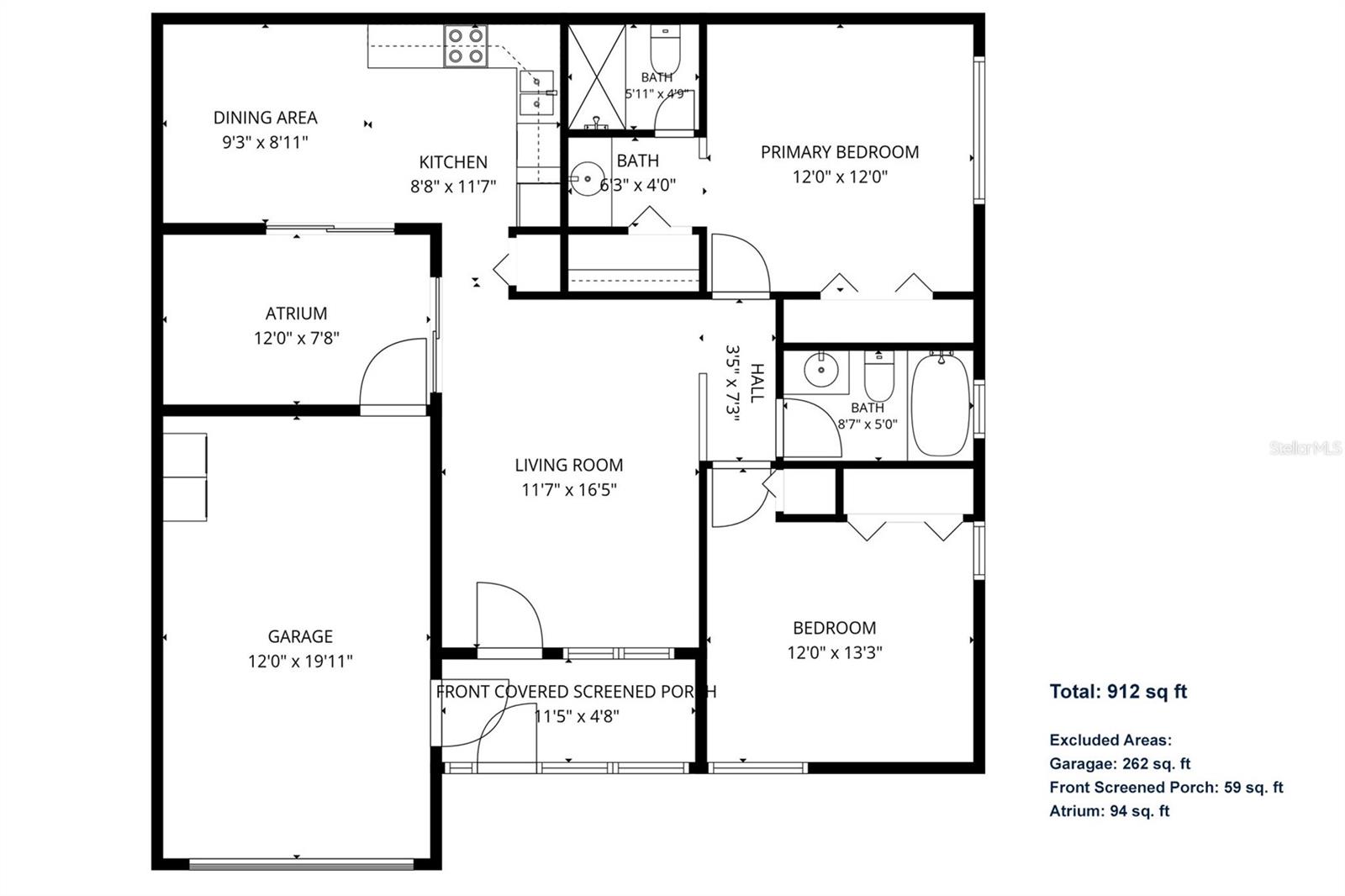 2833 ORANGE TREE CIR N #A — photo 22