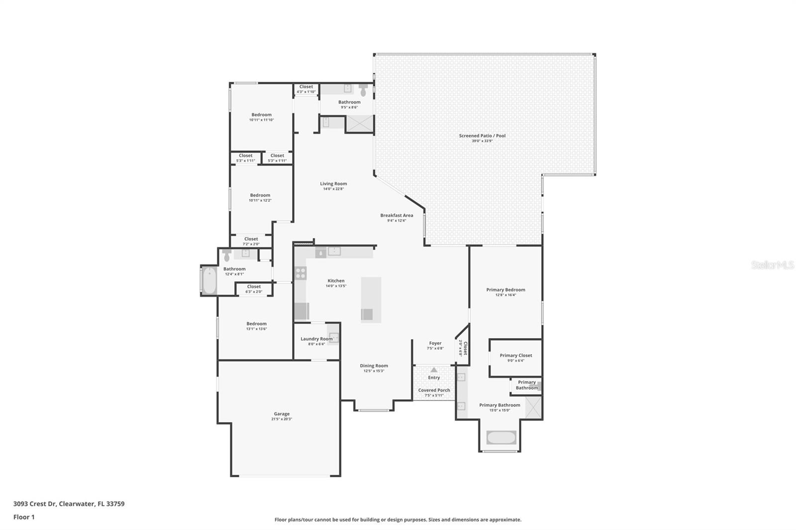 3093 CREST DR — photo 46