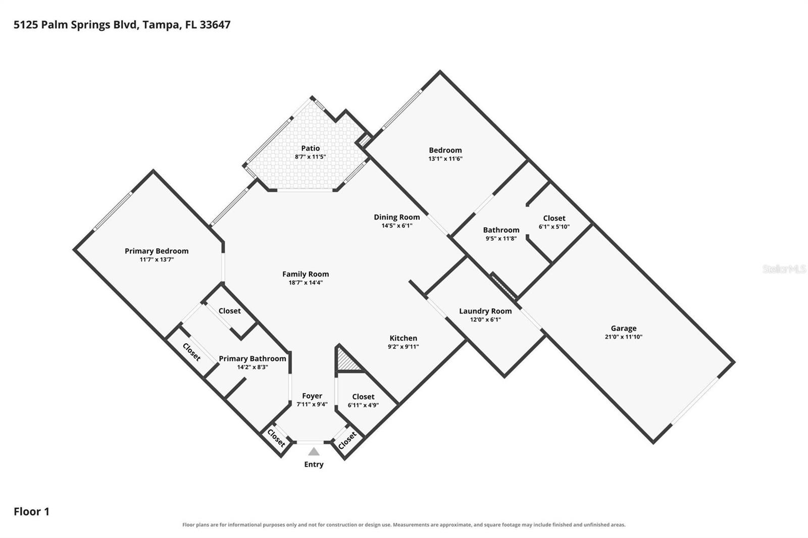 5125 PALM SPRINGS BLVD #6107 — photo 42