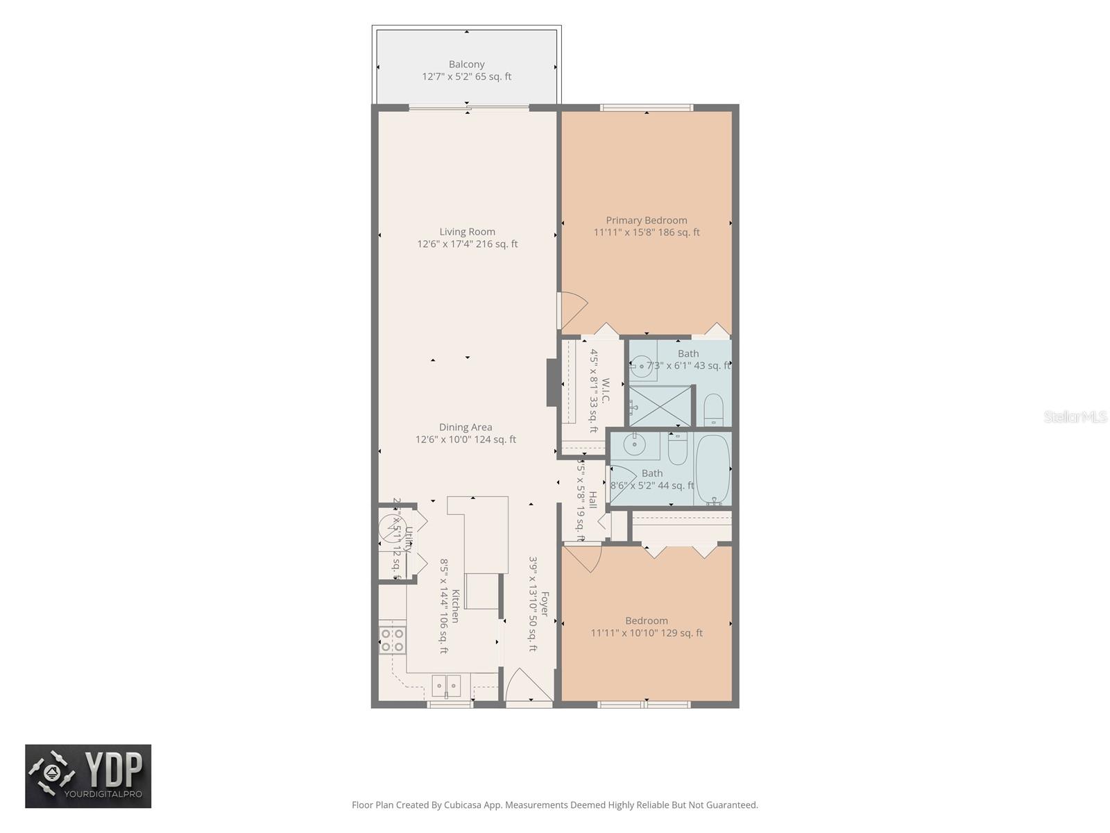 7050 SUNSET DR S #610 — photo 64