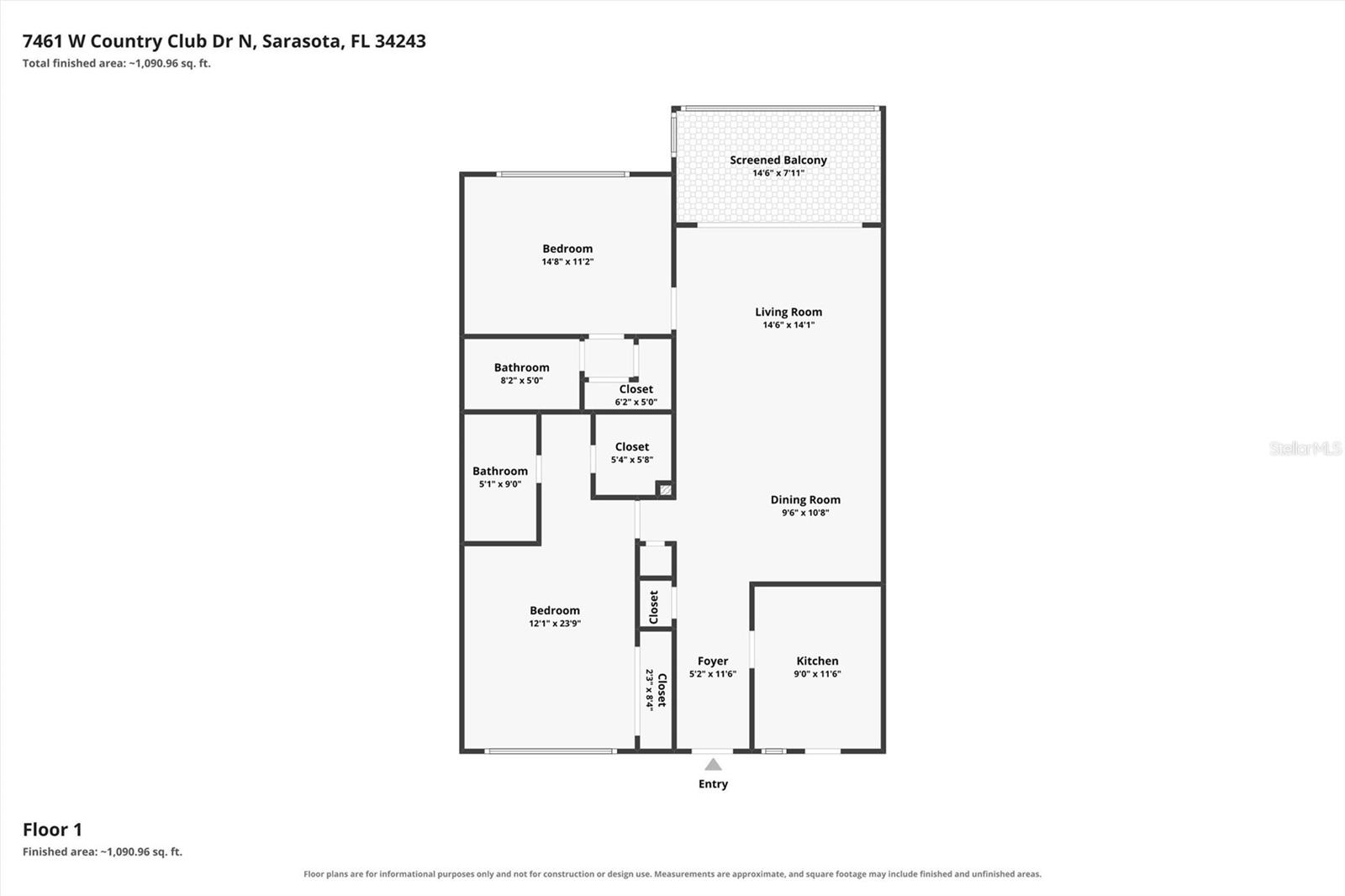 7461 W COUNTRY CLUB DR N #408 — photo 9