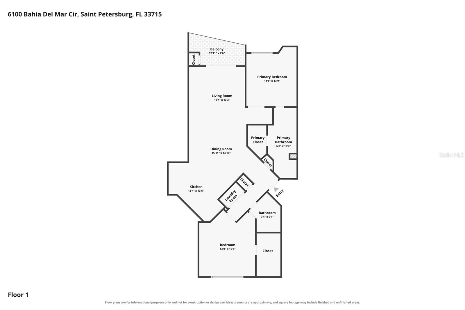 6100 BAHIA DEL MAR CIR #206 — photo 52