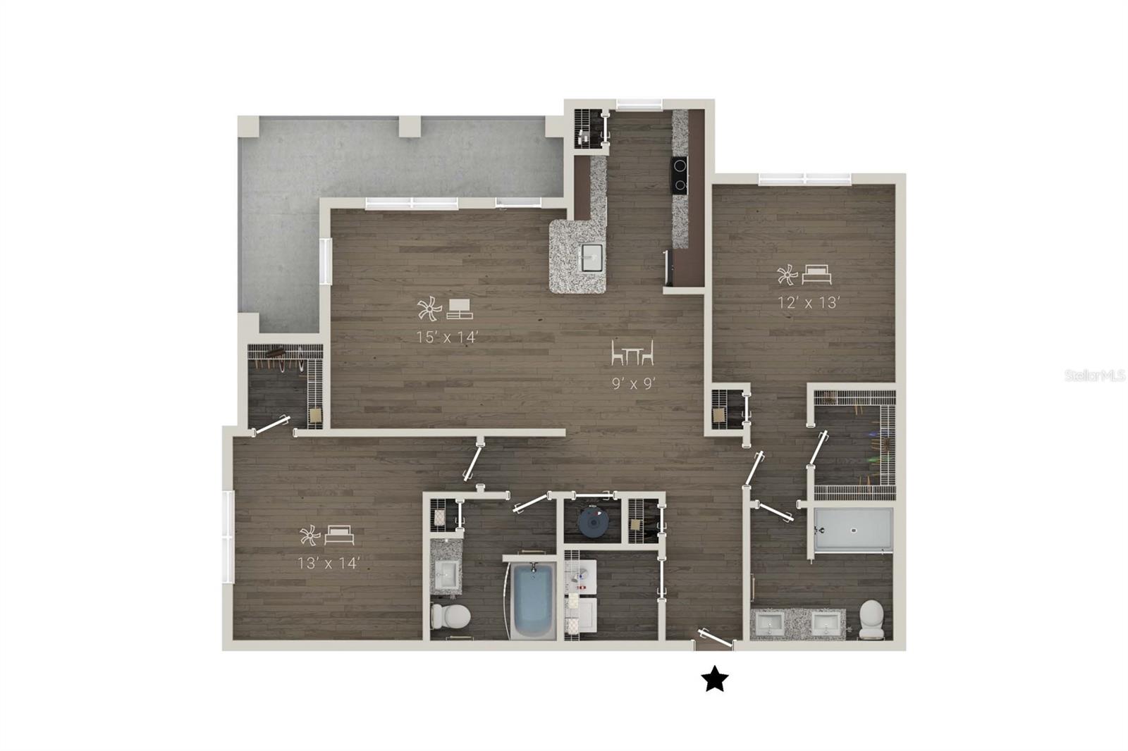 1420 LAKEFRONT DR #1201 — photo 2
