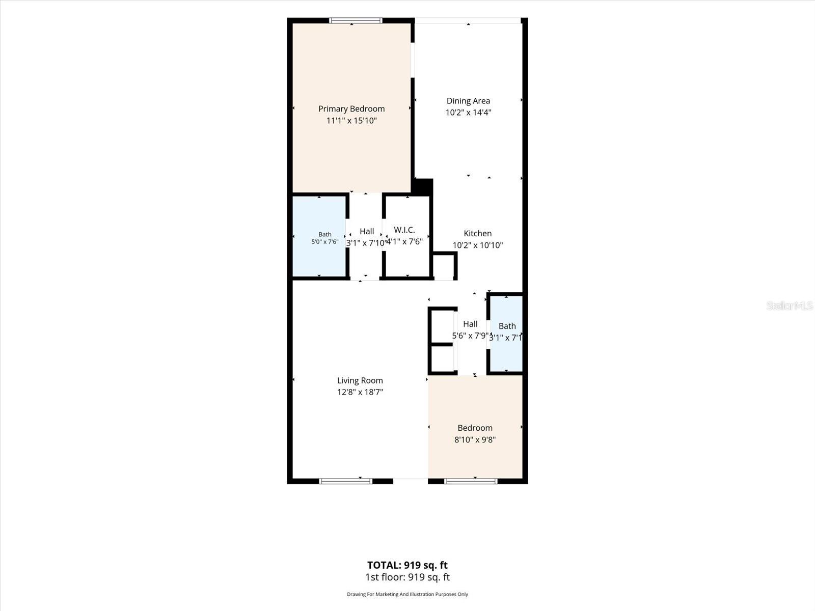 5095 BAY ST NE #107 — photo 46