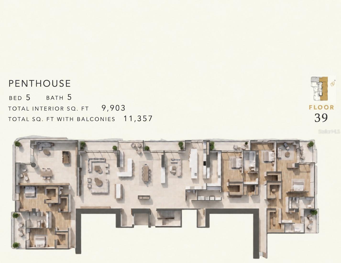 1101 E JACKSON ST N #3903 — photo 30